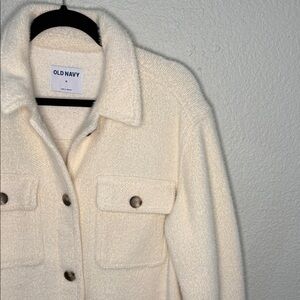 Soft button front shacket